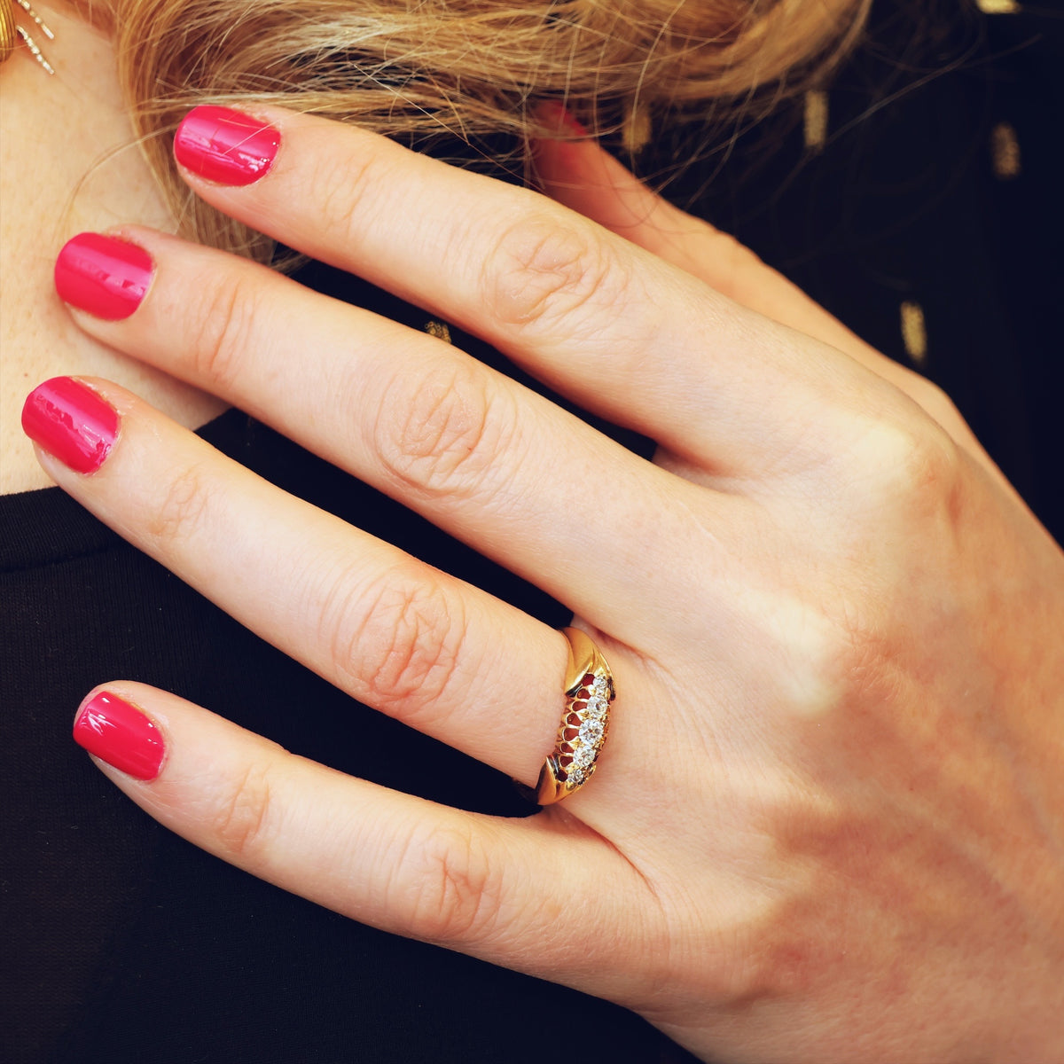 Antique Date 1908 Diamond Engagement Ring