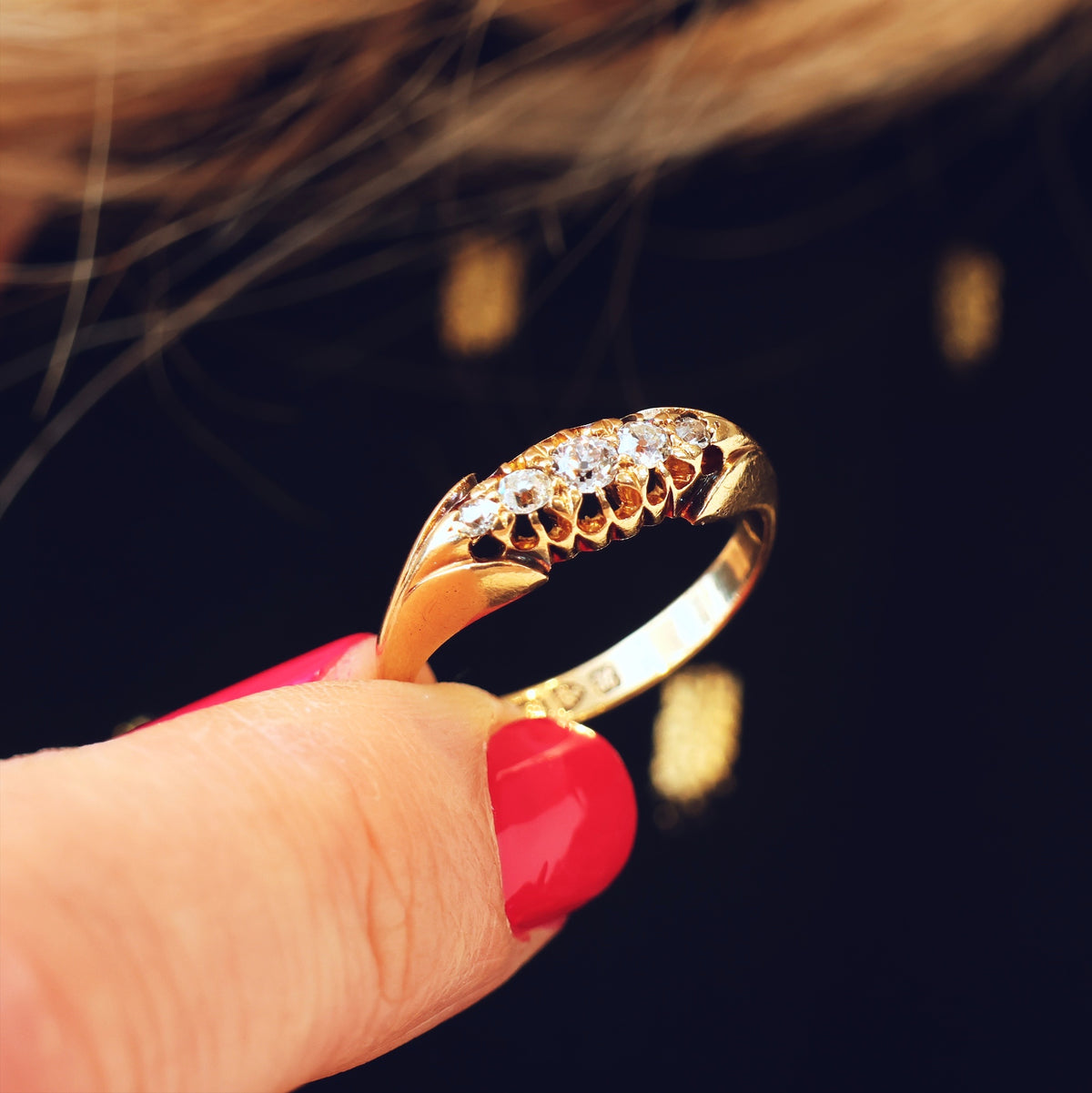 Antique Date 1908 Diamond Engagement Ring