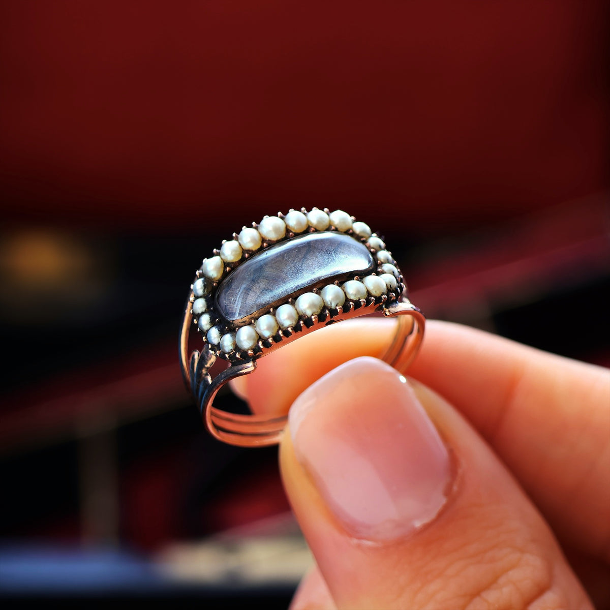 Mourning Ring for Elizabeth Baxter of Dundee d.1804