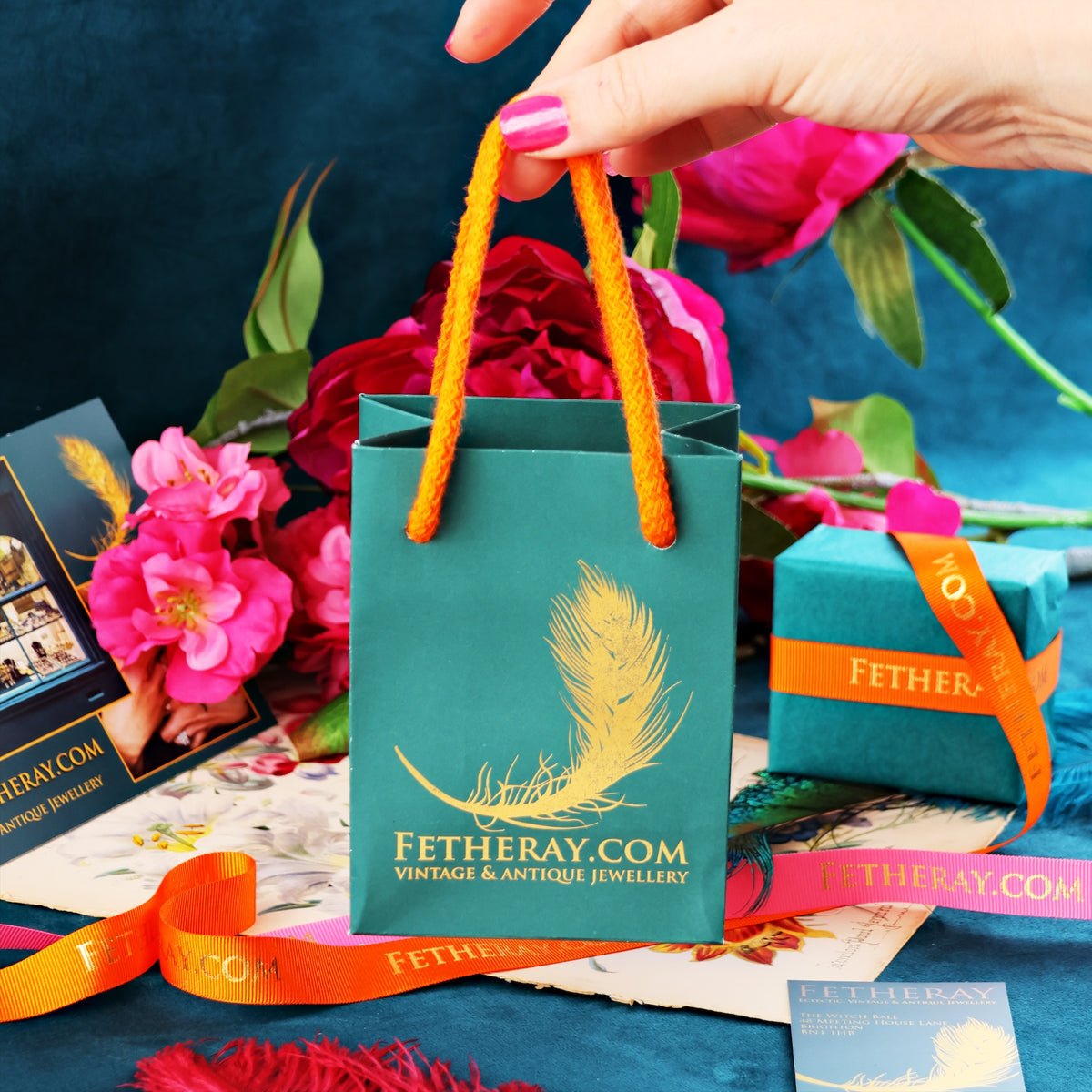 Edwardian Garnet & Seed Pearl Lavaliere Pendant