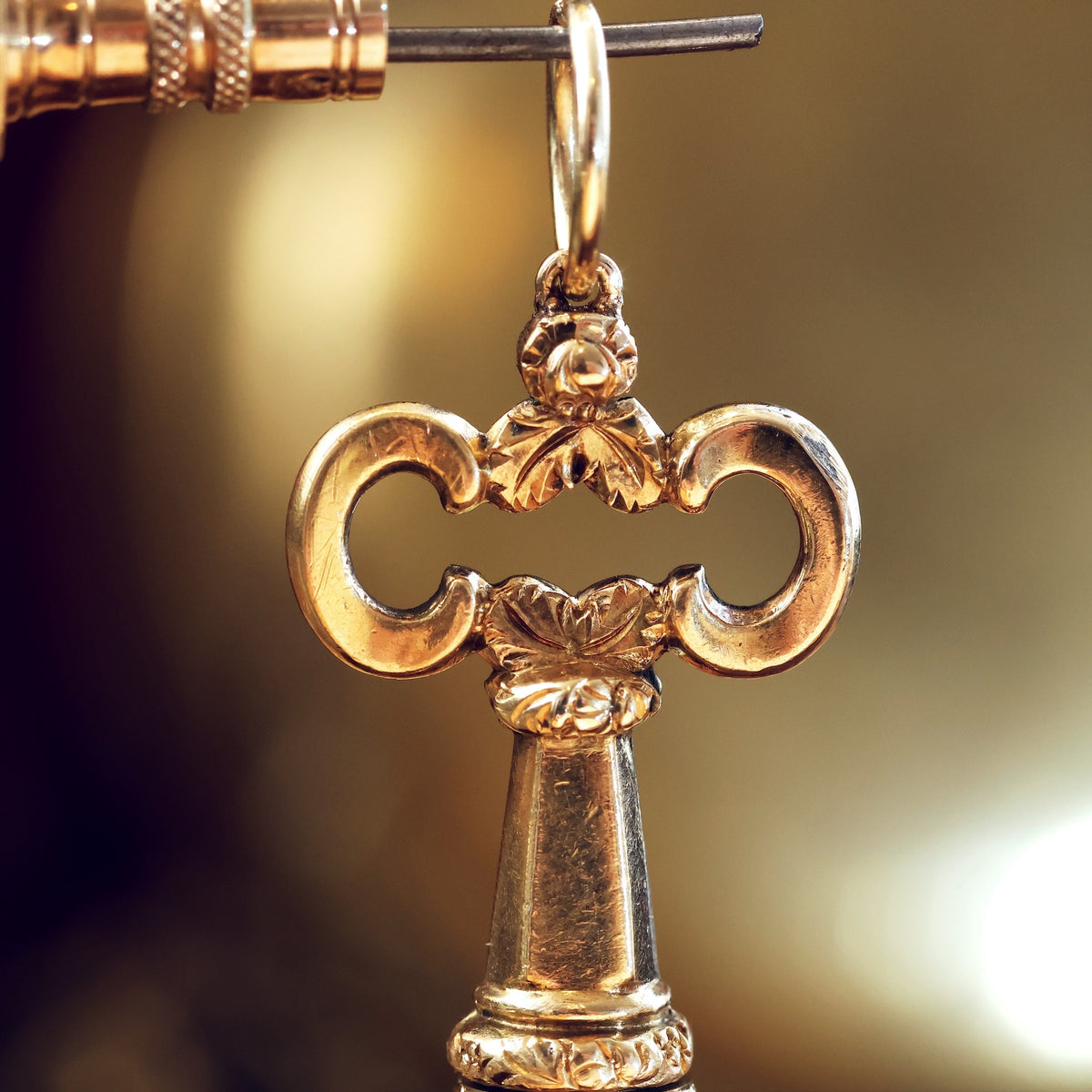 Ornamental Early Victorian Watch Key