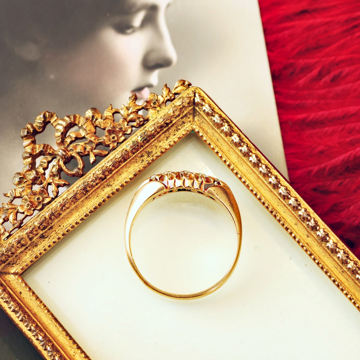 Antique Date 1908 Diamond Engagement Ring