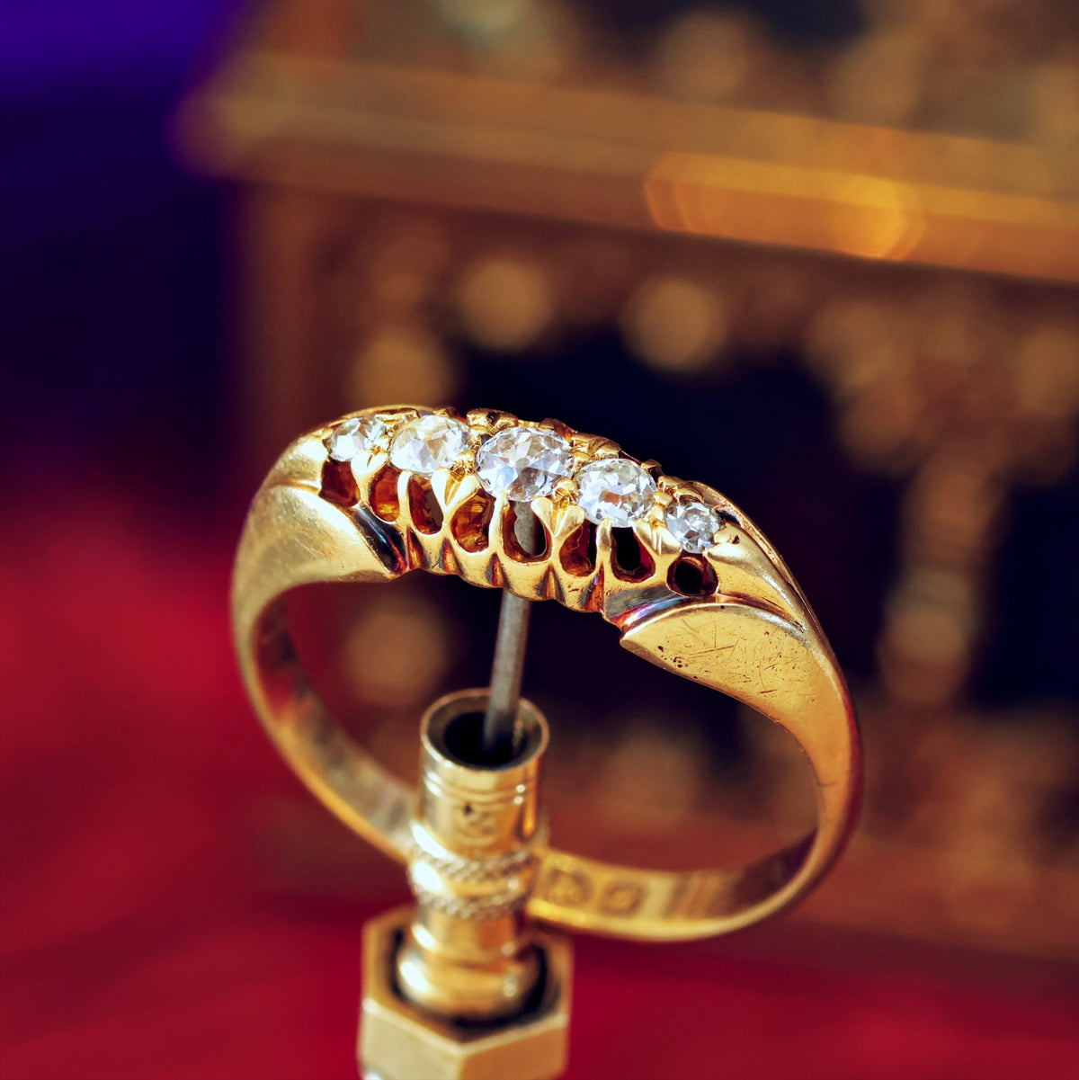 Antique Date 1908 Diamond Engagement Ring