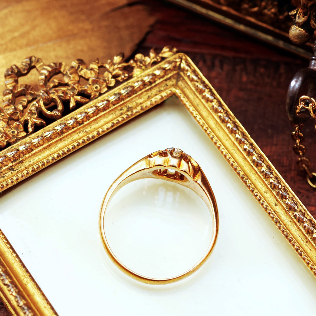 Antique Date 1908 Diamond Engagement Ring