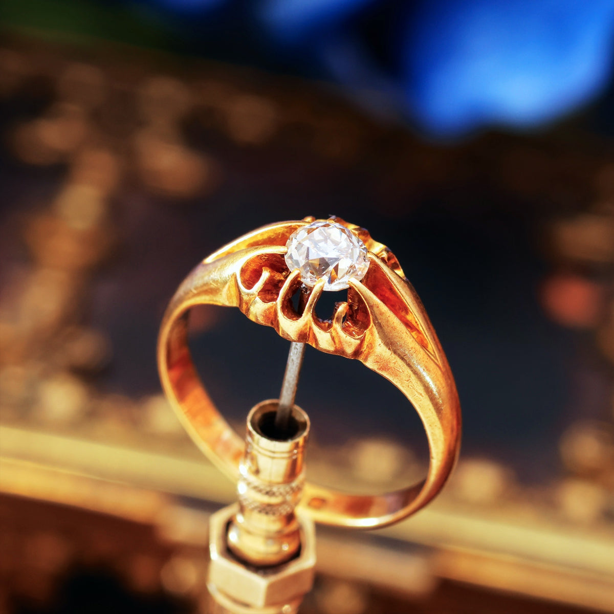 Antique Date 1908 Diamond Engagement Ring