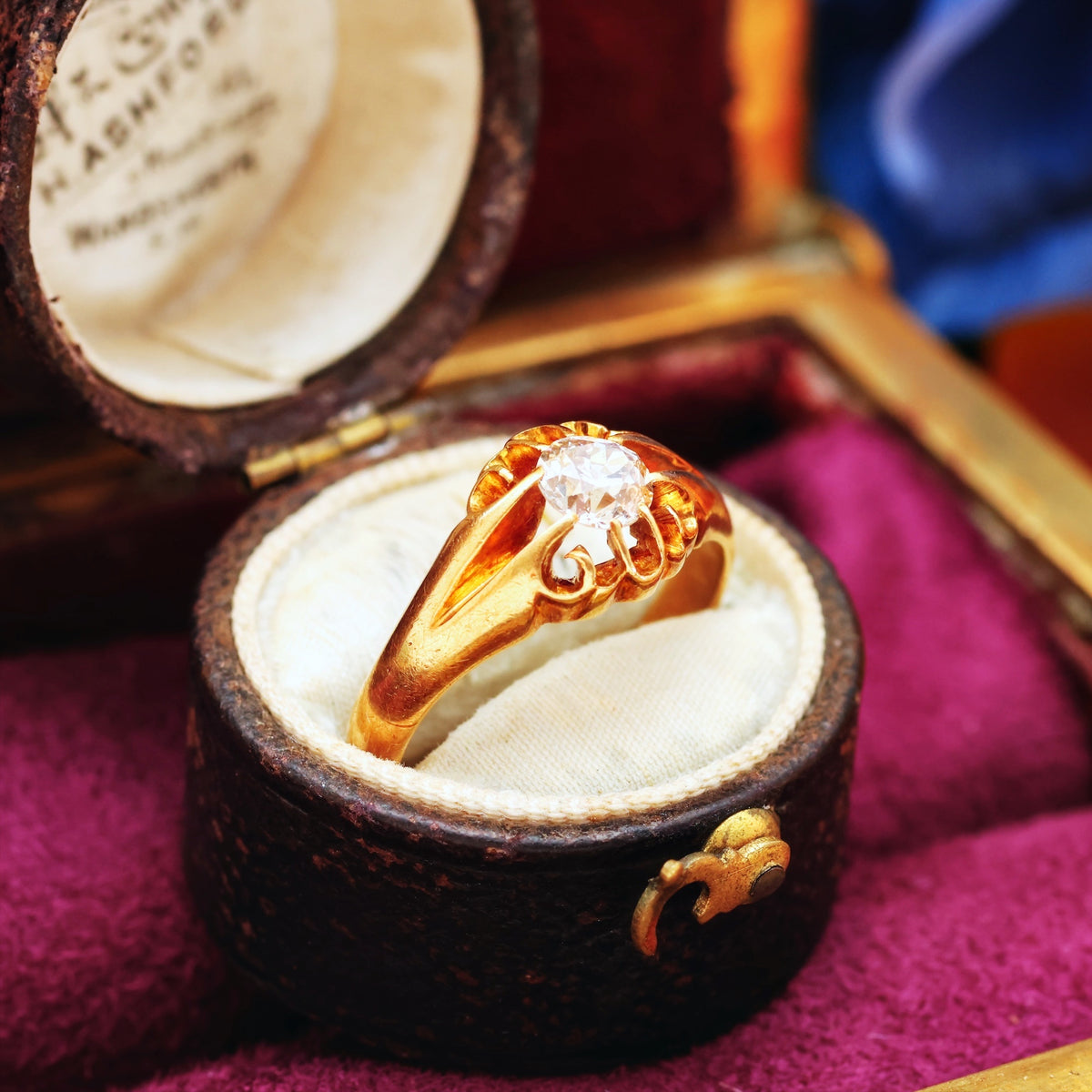 Antique Date 1908 Diamond Engagement Ring