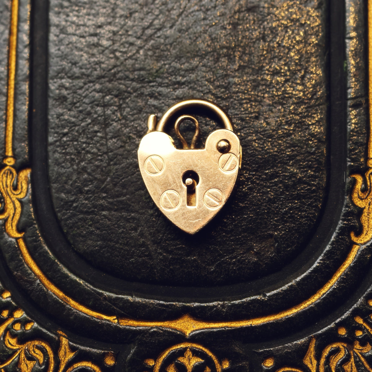 9ct Gold Padlock Charm