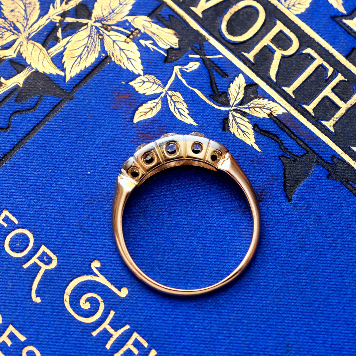 Antique Edwardian Recycled Diamond Engagement Ring