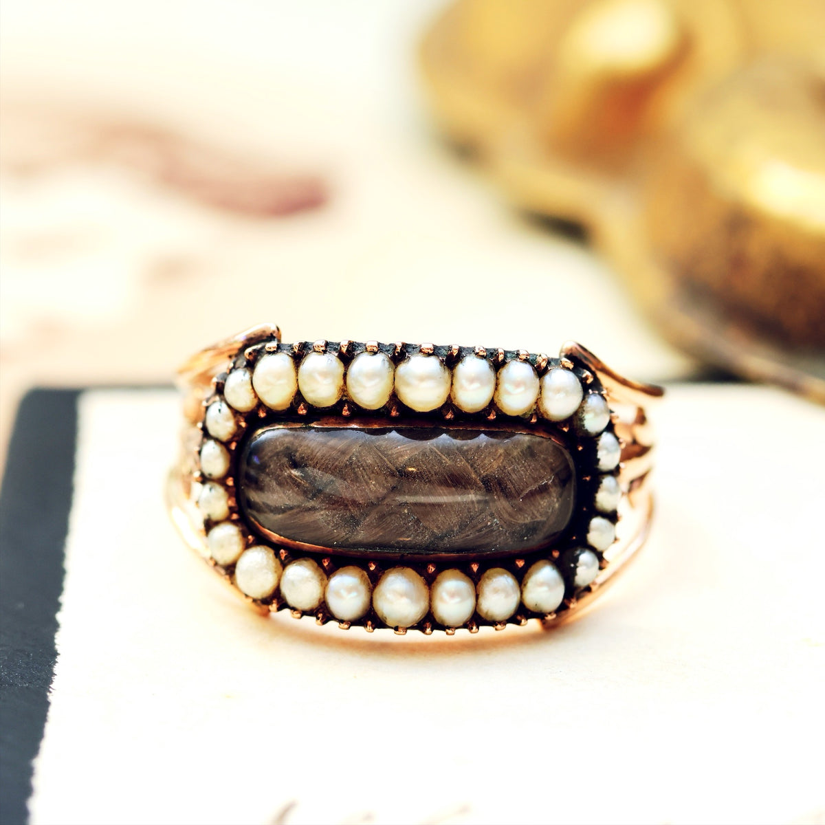 Mourning Ring for Elizabeth Baxter of Dundee d.1804