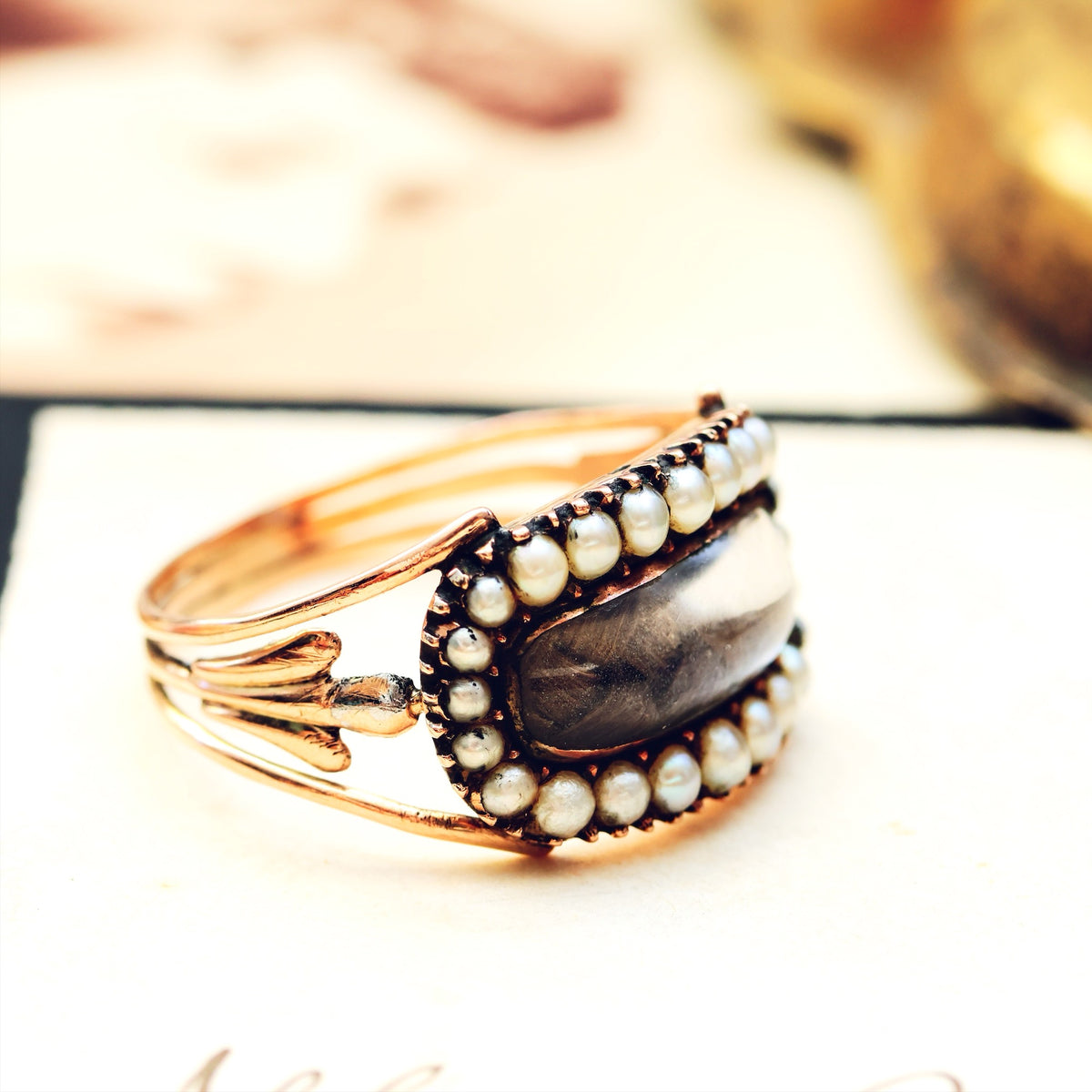 Mourning Ring for Elizabeth Baxter of Dundee d.1804