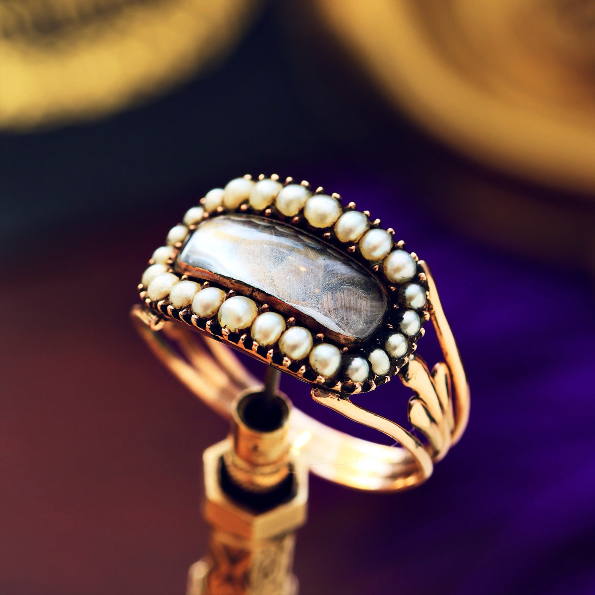 Mourning Ring for Elizabeth Baxter of Dundee d.1804