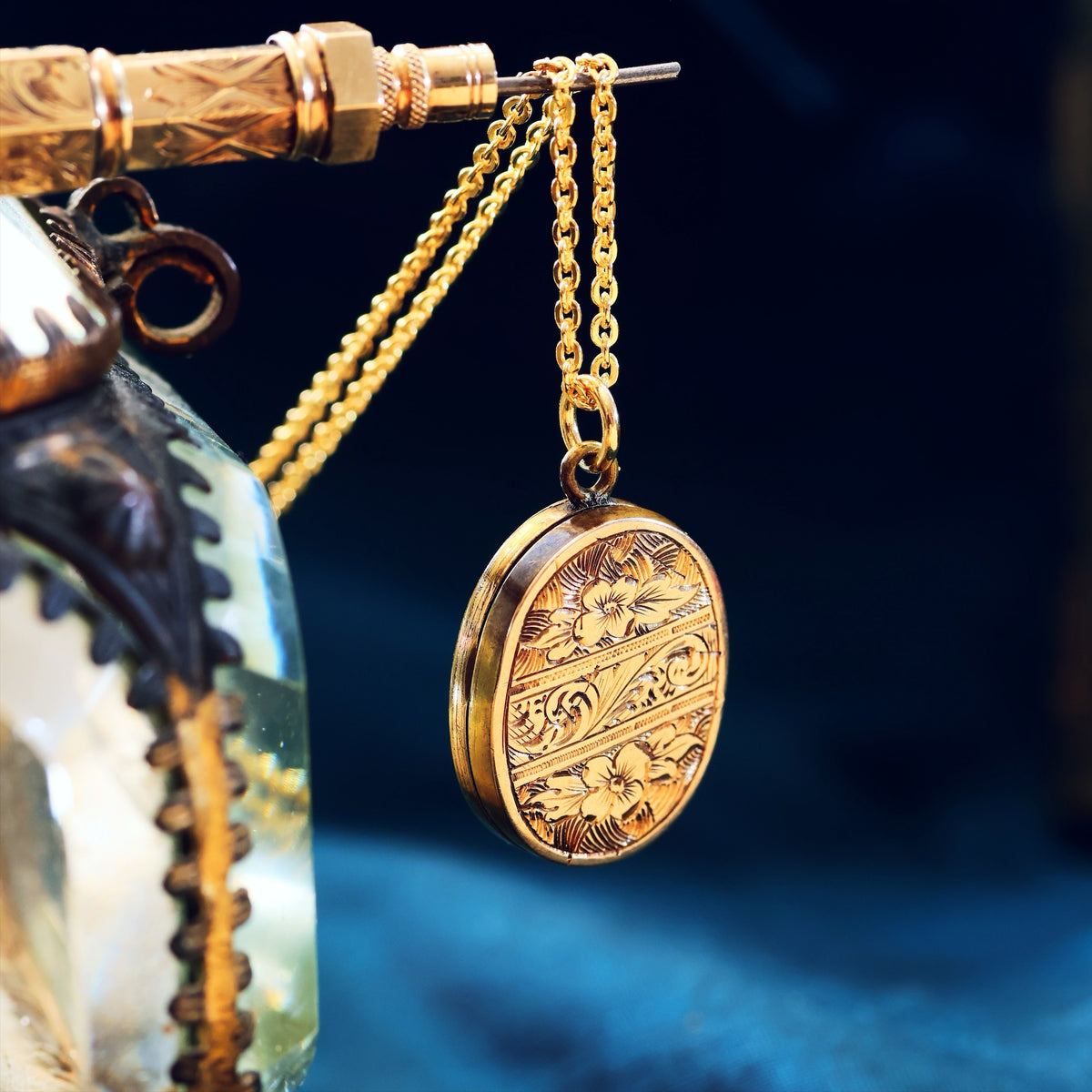 Adorable Miniature Antique Gold Locket