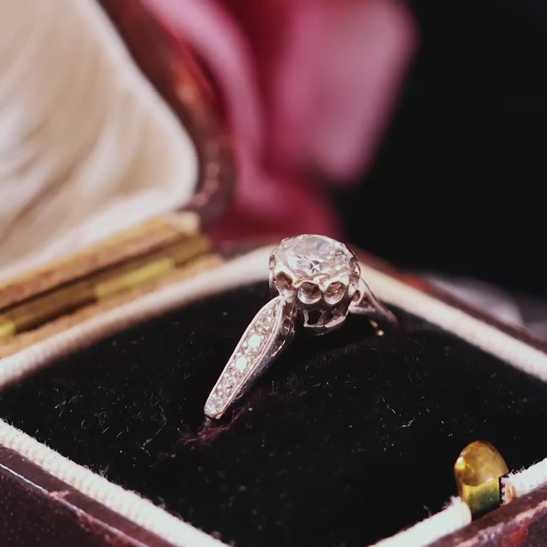 Vintage Diamond Solitaire