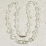 Vintage Rock Crystal Bead Necklace