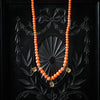 Antique Victorian Etruscan Revival Style Sciacca Coral Necklace