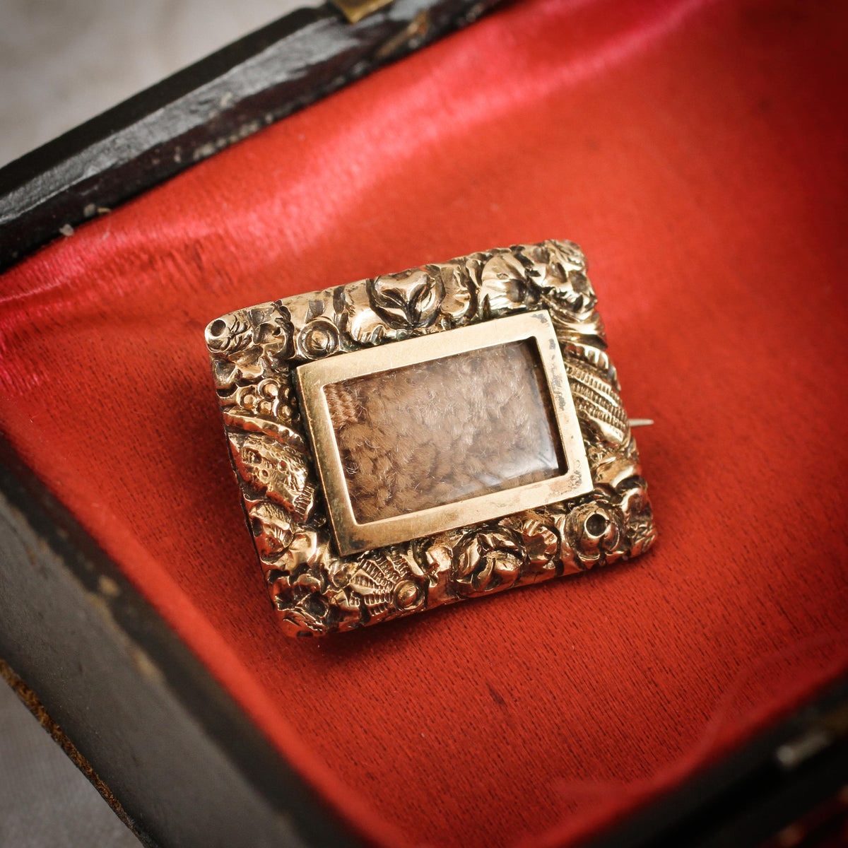 Precious Date 1821 Georgian Lace Pin Brooch