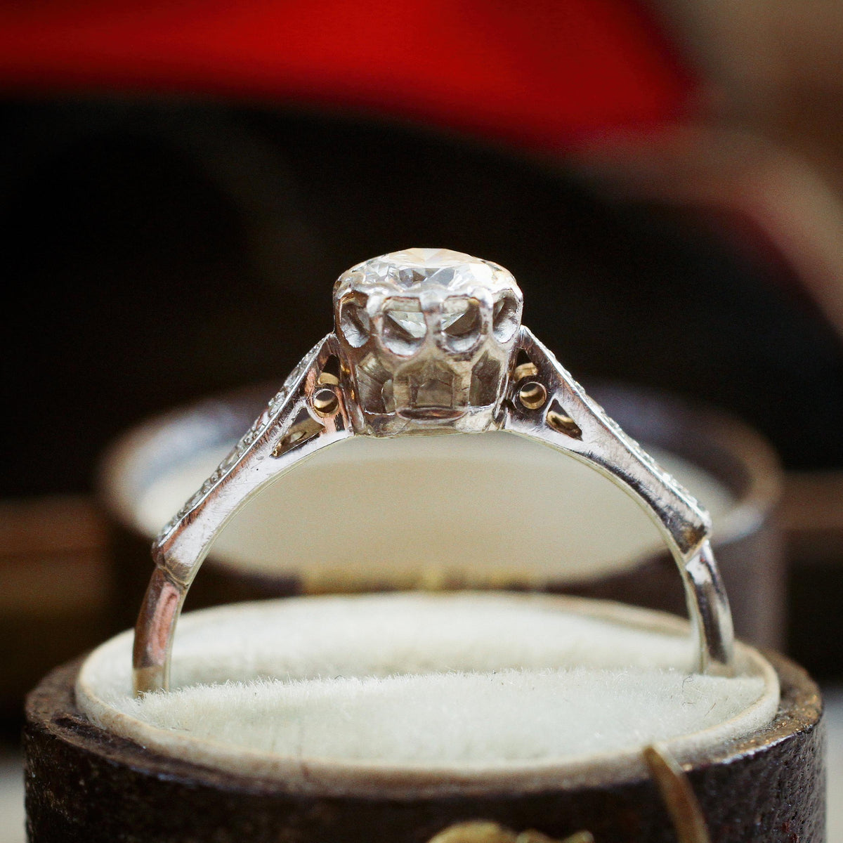 Vintage Diamond Solitaire