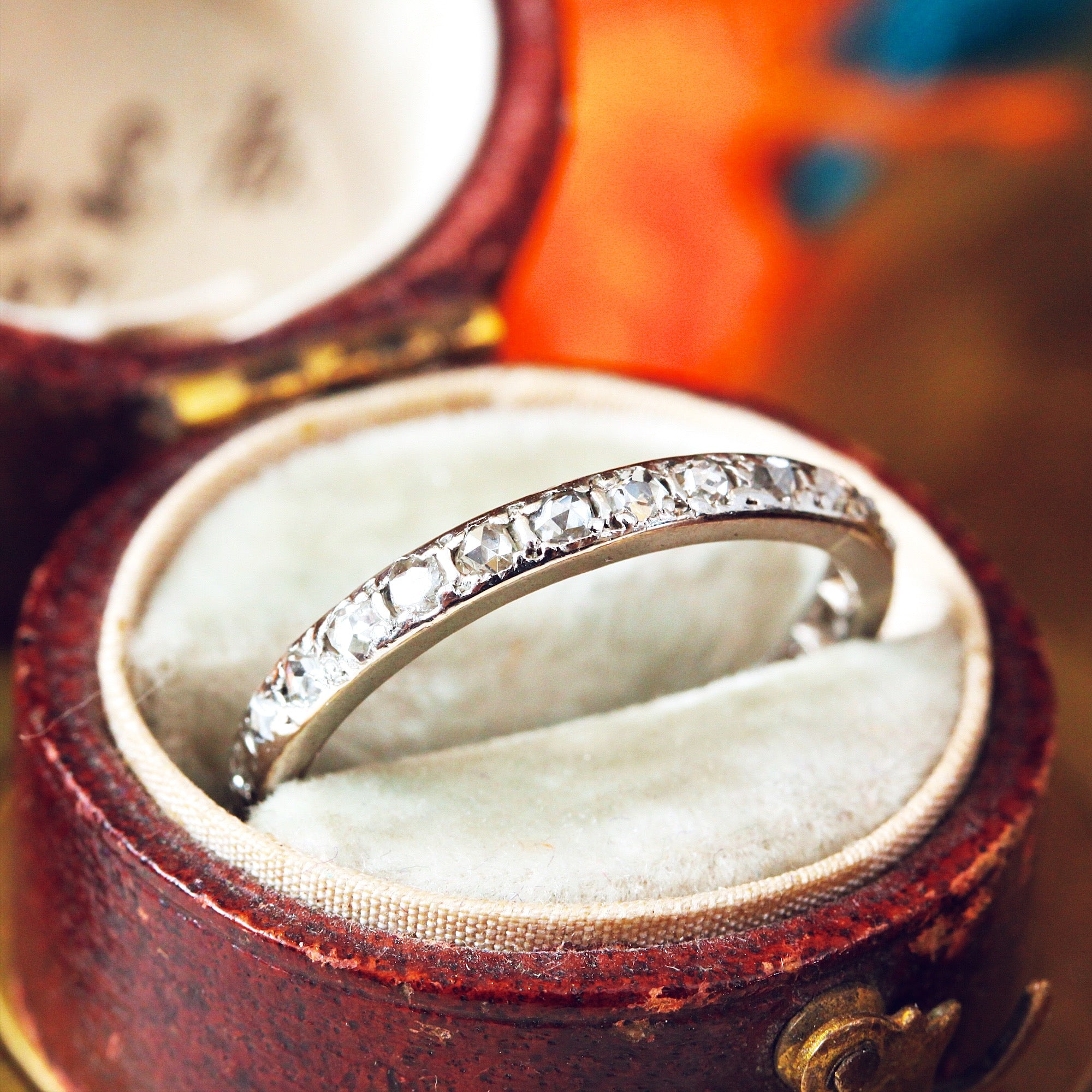 Vintage diamond eternity ring shop