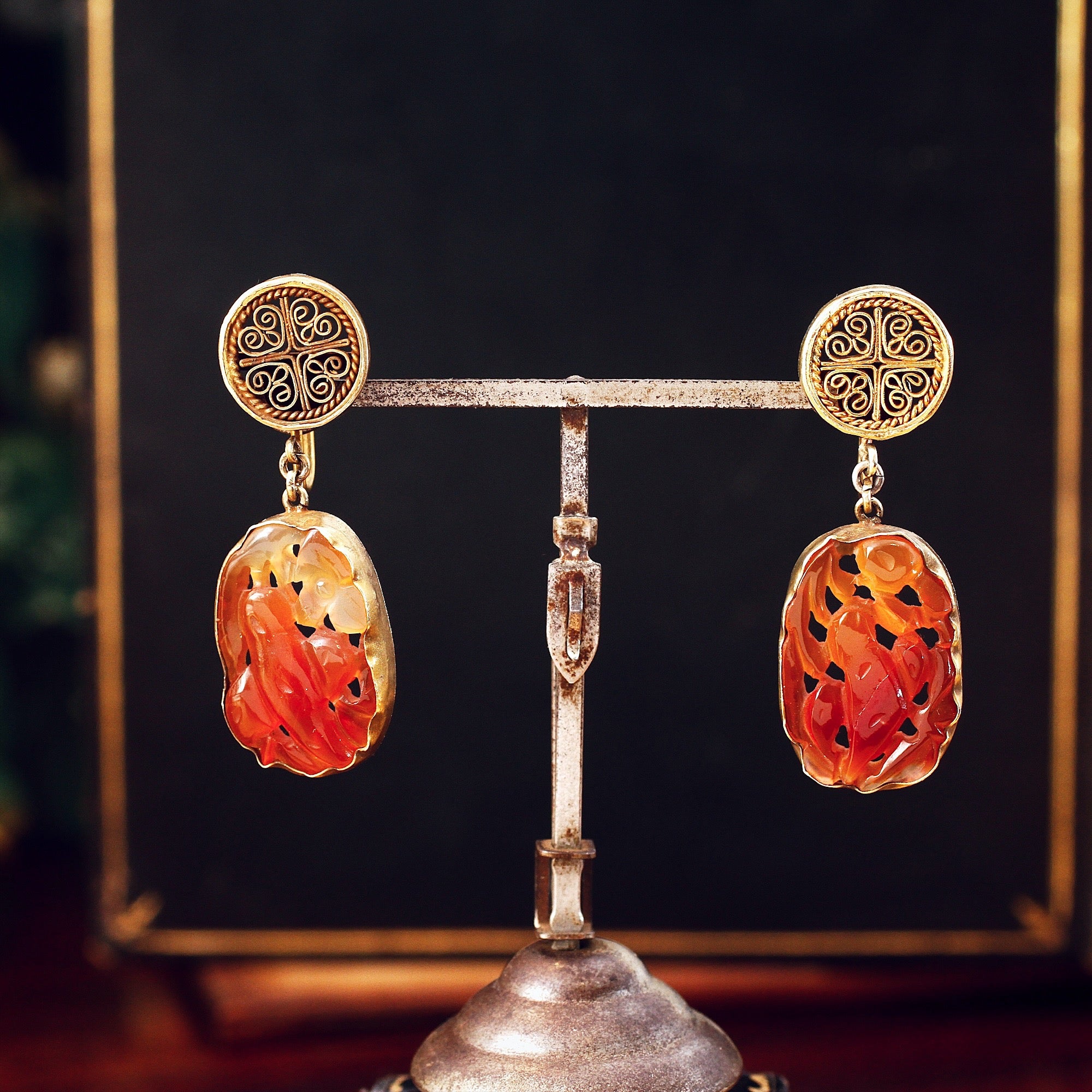 Carved carnelian hot sale