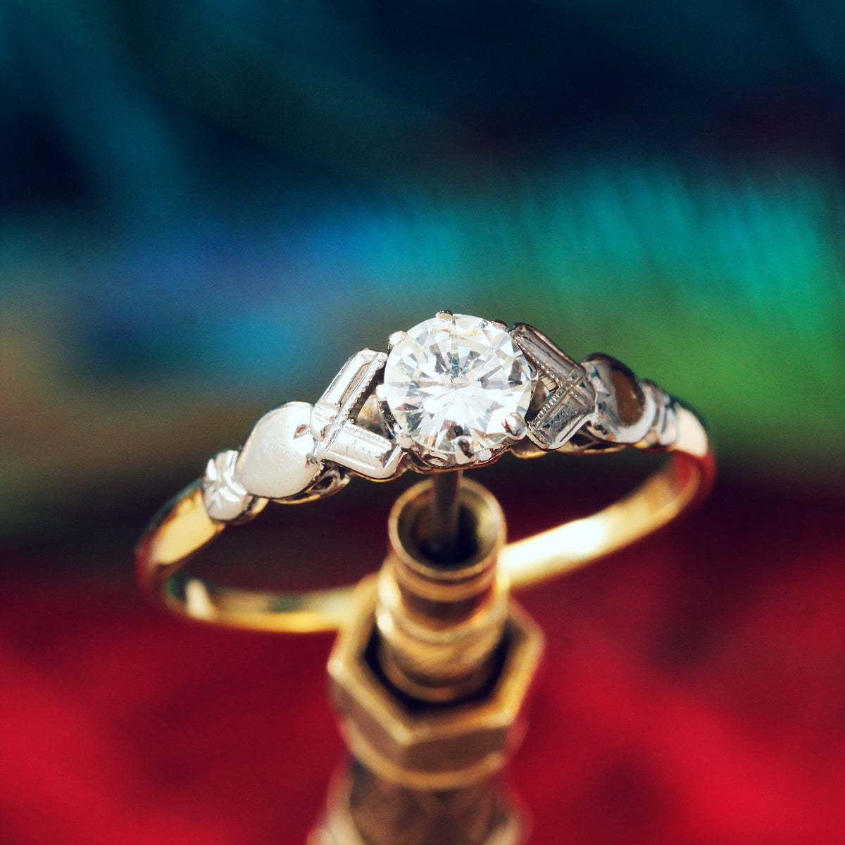 Vintage Diamond Engagement Ring
