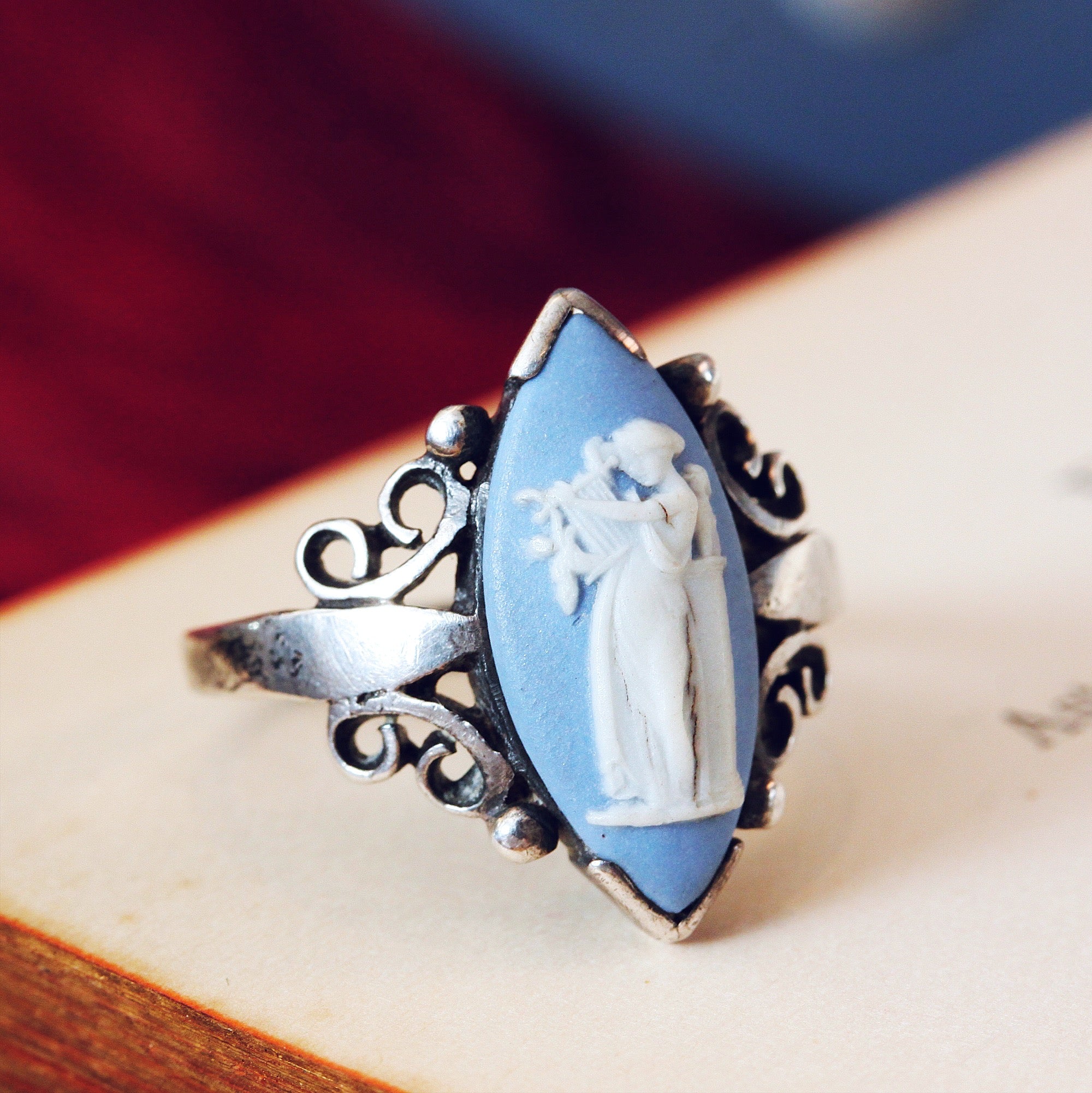 Wedgewood best sale rings antique