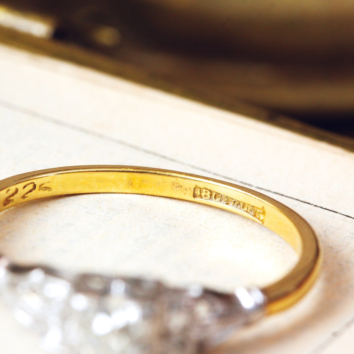 Coveted Vintage Old Cut Diamond Engagement Ring