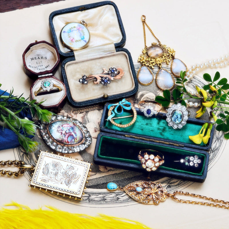 The Language of Flowers in Antique Jewellery: Victorian Symbolism for Spring Romance