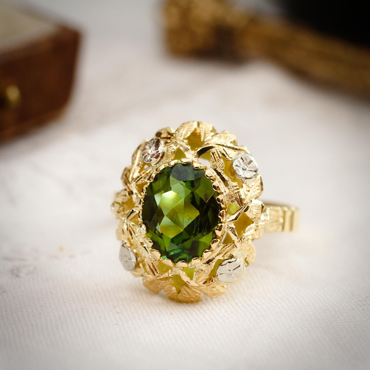 Peridot & Sardonyx ~ August Birthstone