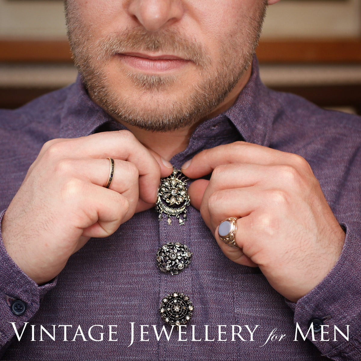 vintage jewellery for men