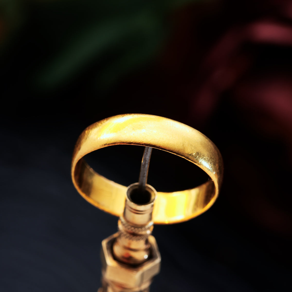 Antique Date 1912 22ct Gold Wedding Ring
