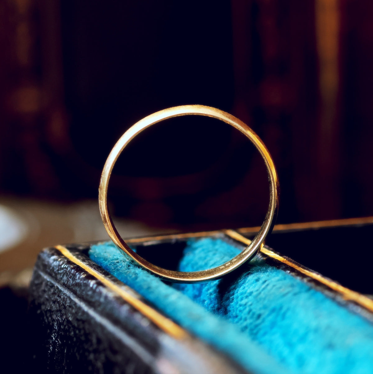 Vintage 14ct Yellow Gold Wedding Band