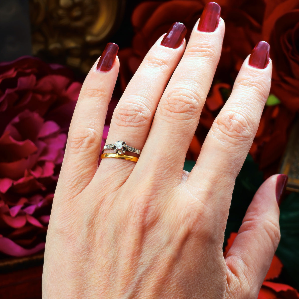 Vintage Art Deco Diamond Engagement Ring