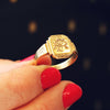 Vintage Date 1959 9ct Gold Signet Ring
