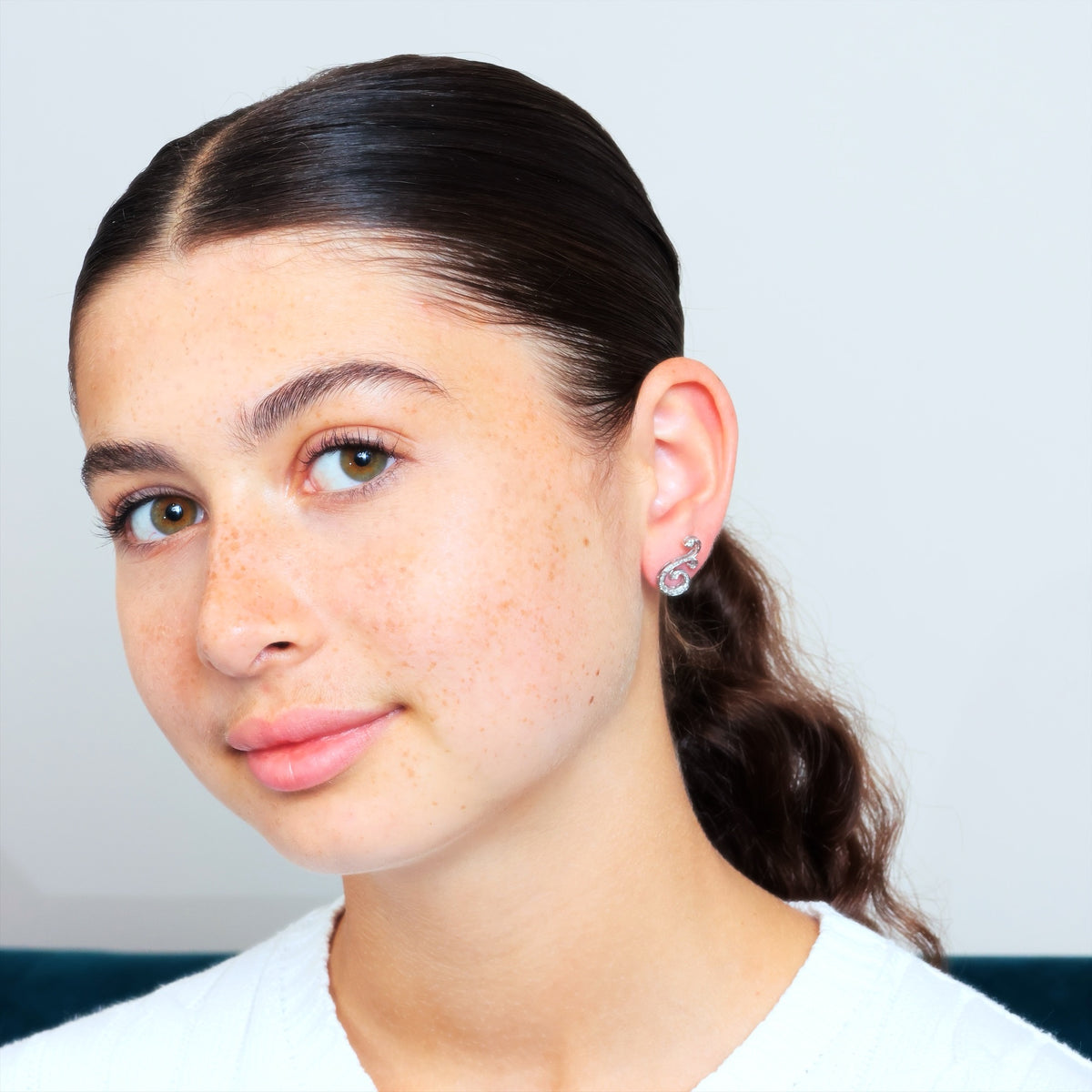 Vintage Sparkles! Diamond Ear Climber Earrings