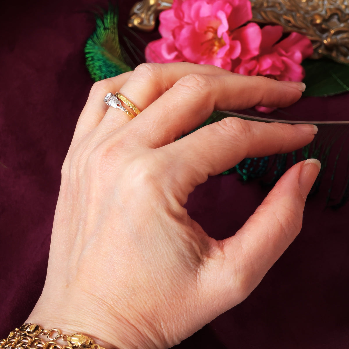 A Truly Lovely Vintage Diamond Engagement Ring