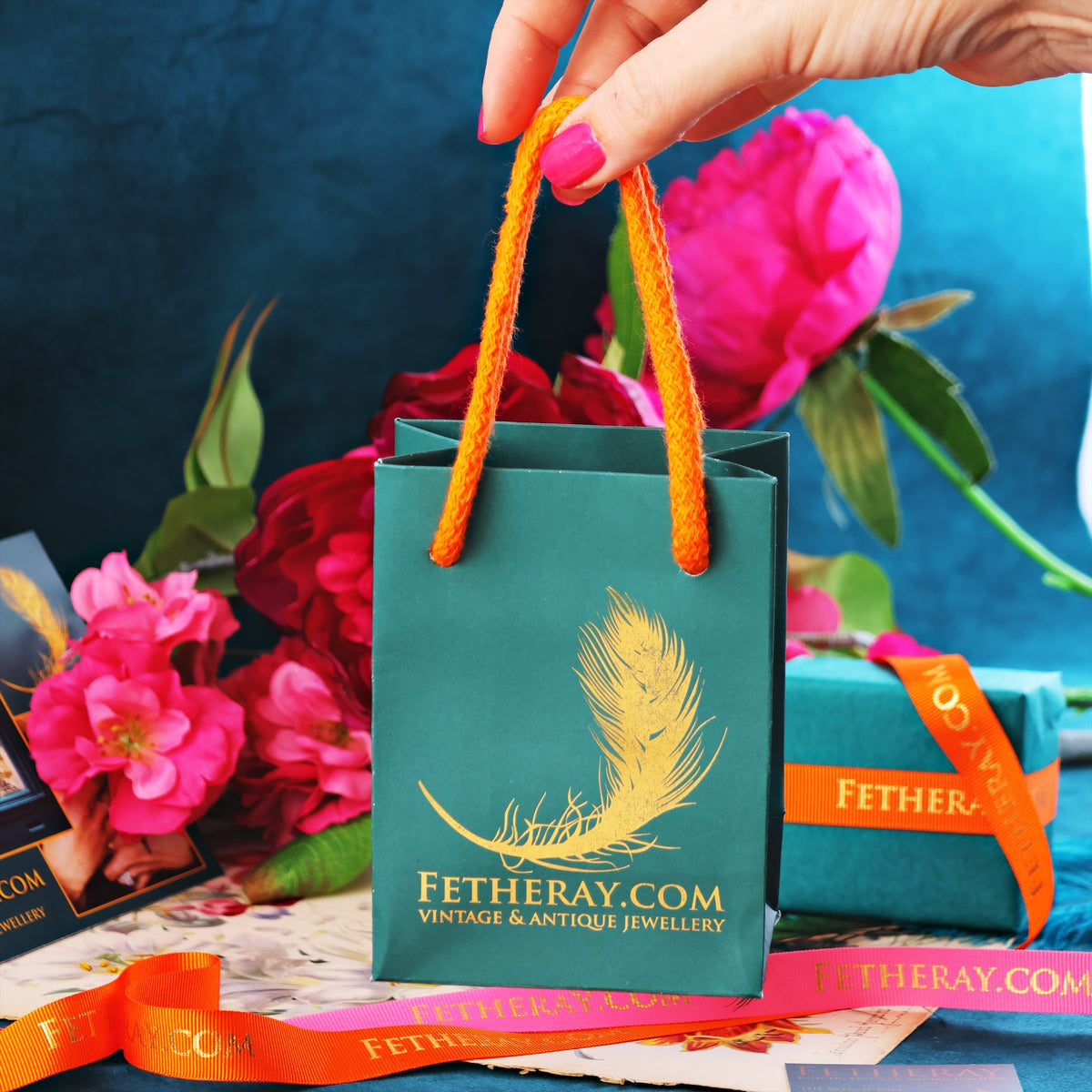 Date 1904 Ruby & Diamond Gypsy Set Band Ring