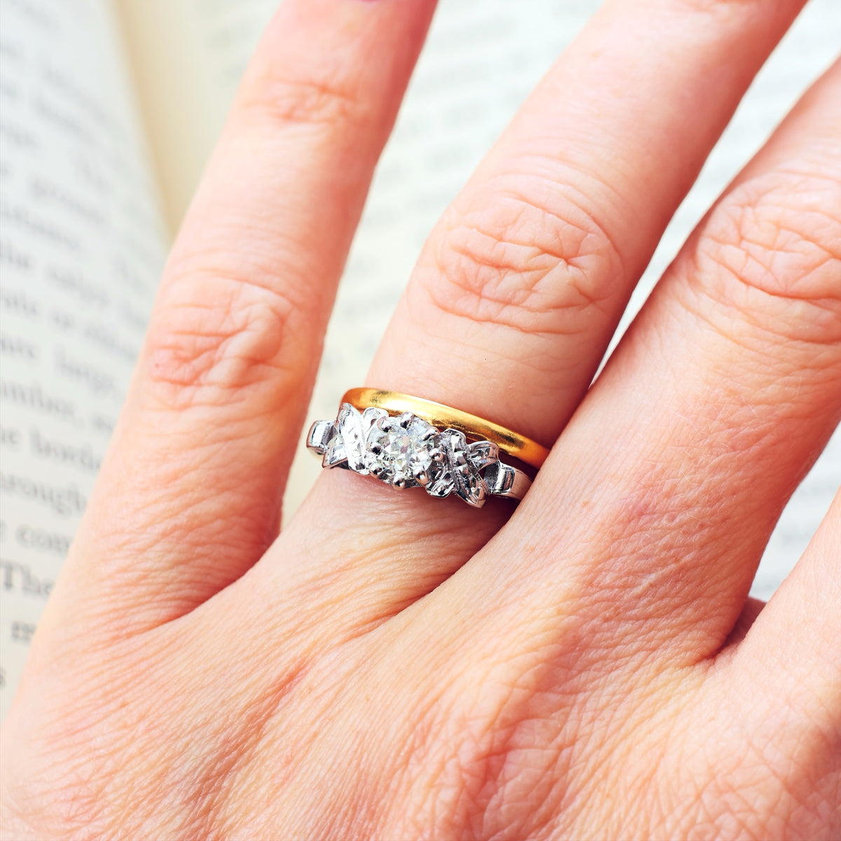 Vintage Date 1928 22ct Gold Wedding Ring
