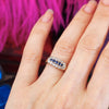 Antique Victorian Elegance Sapphire & Diamond Ring