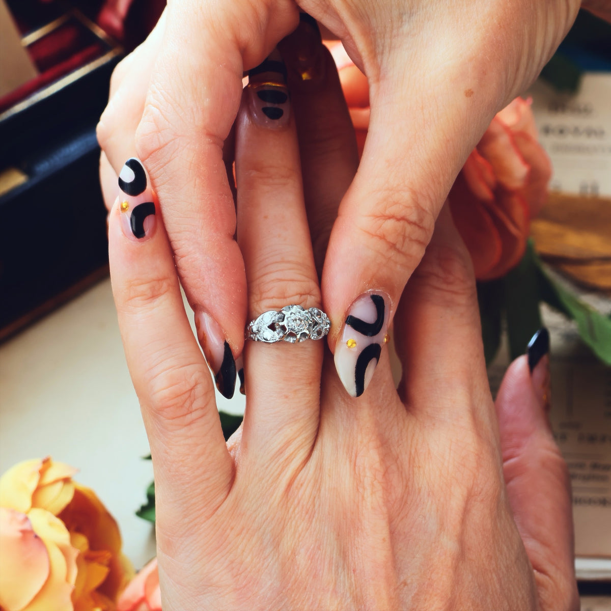 Vintage 1950's Diamond Engagement Ring