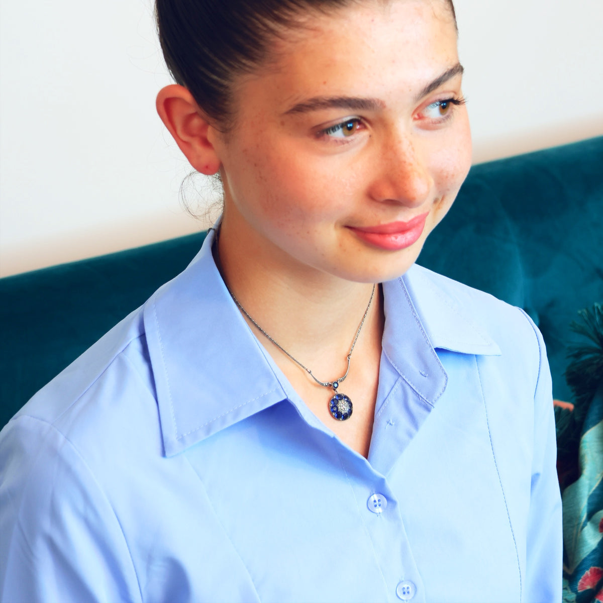 Vintage 1930's Silver & Marcasite Necklet