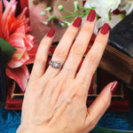 All Original Art Deco Rose Cut Diamond Ring