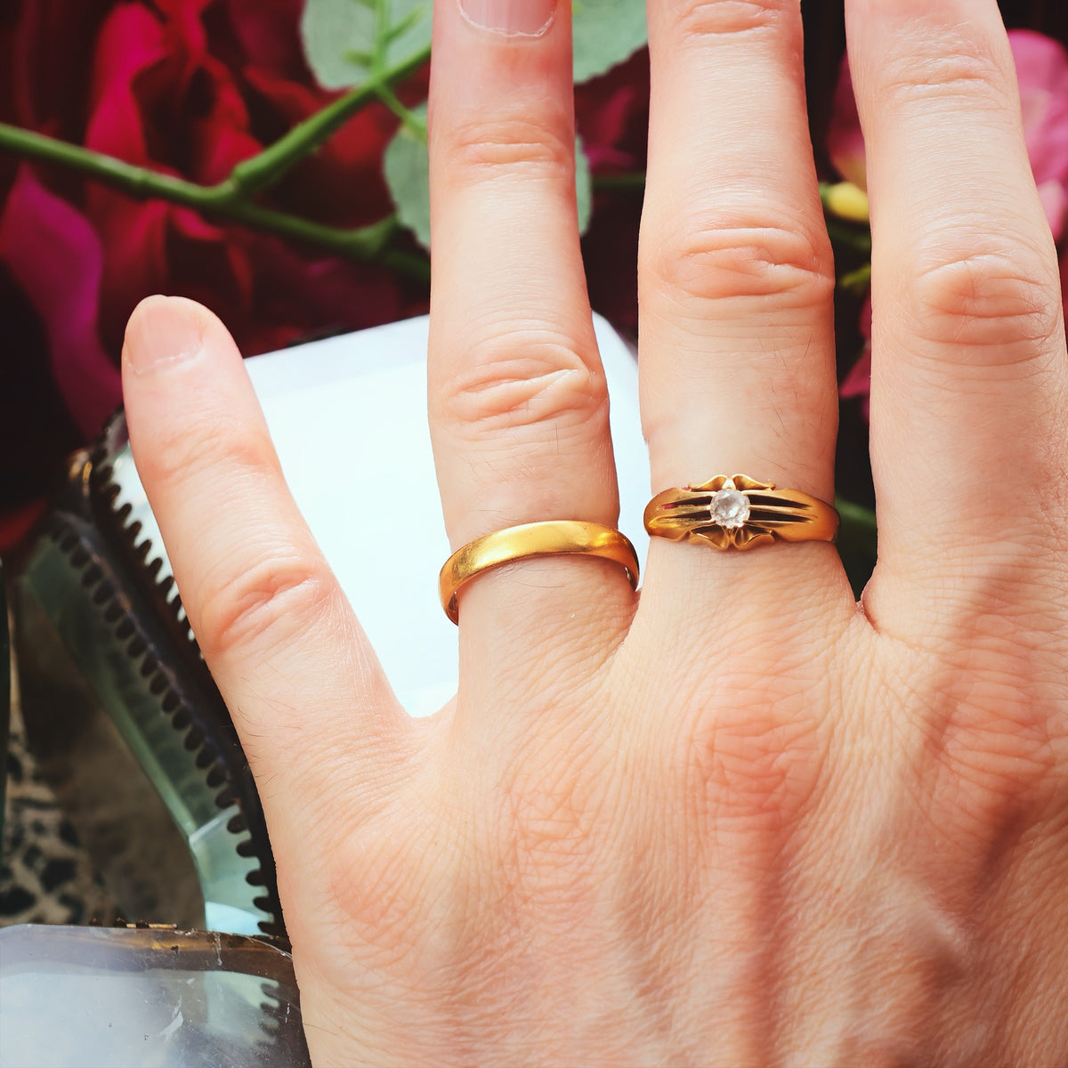 Scarce Gent's Victorian 22ct Gold Wedding Band