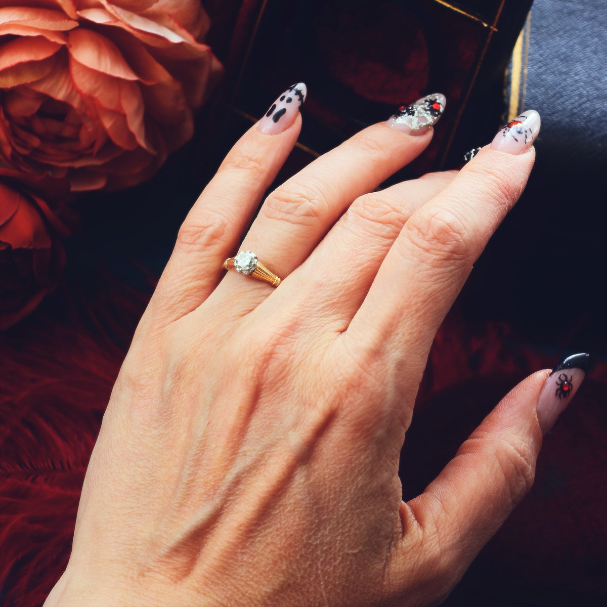 Vintage 'Tiffany' Style Diamond Engagement Ring