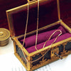 Glamorous Vintage Polished Byzantine Link Chain Necklace