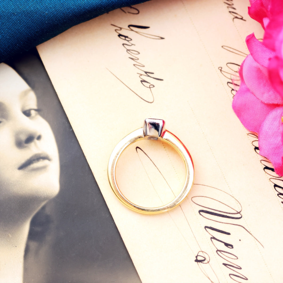 Fabulous Certificated 1.13ct Emerald Cut Diamond Engagement Ring