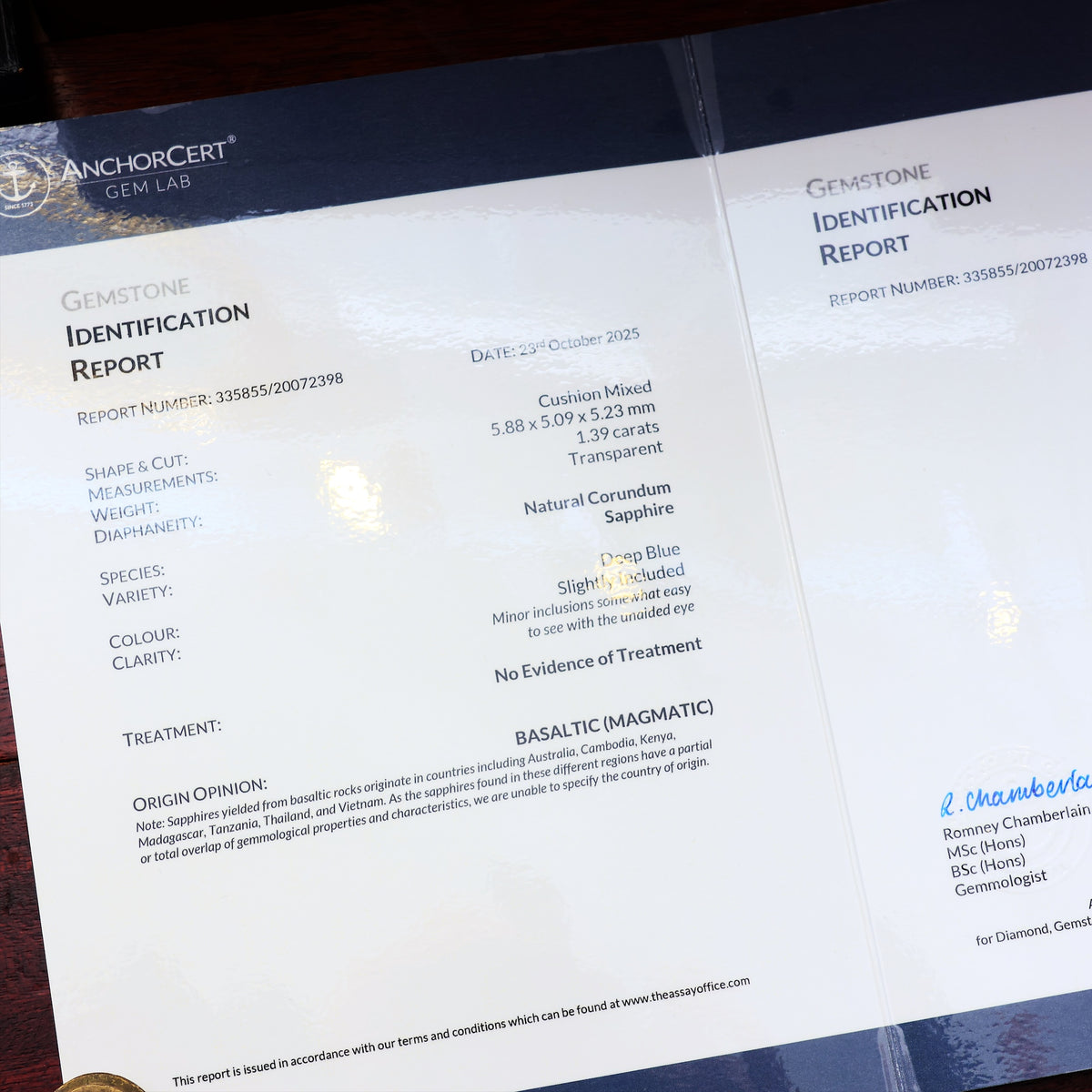 Fabulous Certificated 1.13ct Emerald Cut Diamond Engagement Ring