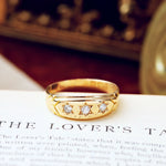 Antique Date 1909 Diamond Band Ring