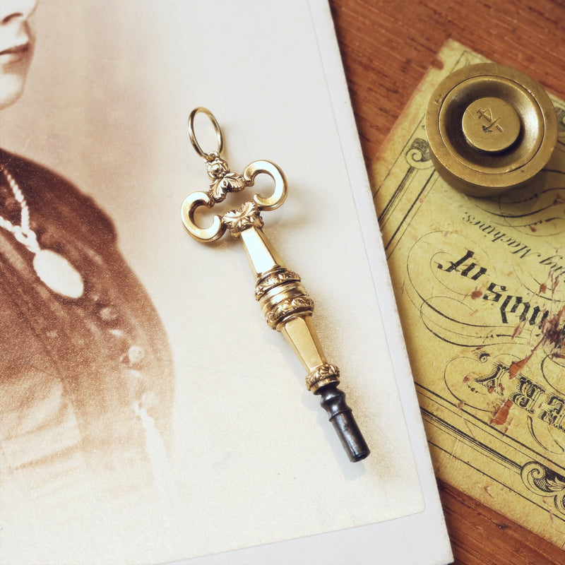 Ornamental Early Victorian Watch Key