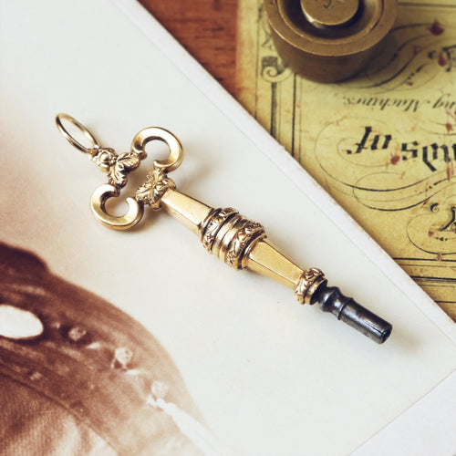 Ornamental Early Victorian Watch Key
