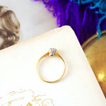 Vintage Recycled Antique Diamond Engagement Ring